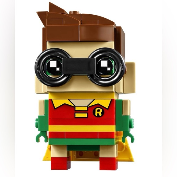 NWT NIB LEGO BrickHeadz DC Robin 3 41587 101 pcs Retired Model Collectible HTF - Picture 4 of 4